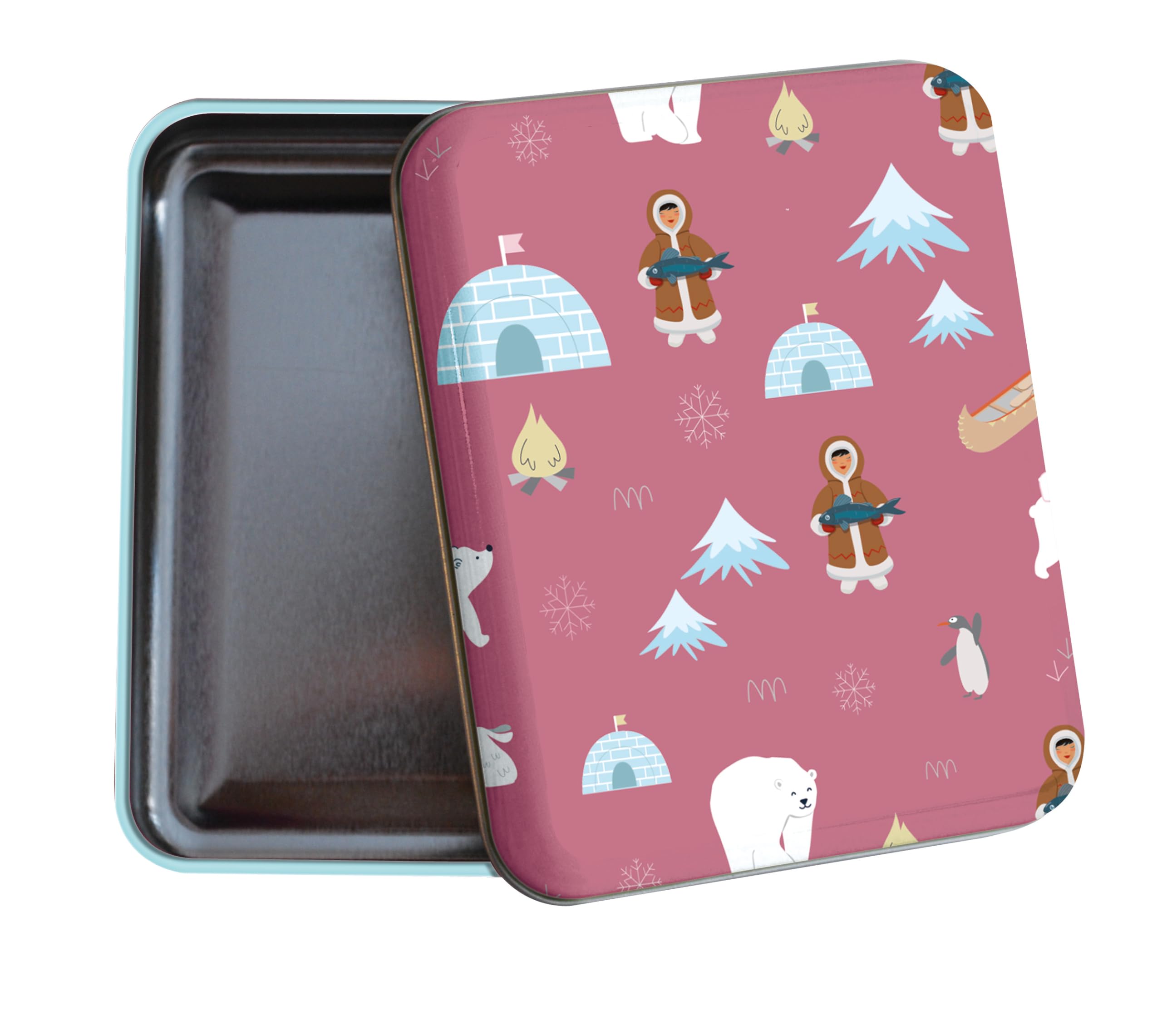 Quo Vadis - Collection: Louise & Arthur Inuit Good Points Box 8 x 10 x 2.5 cm