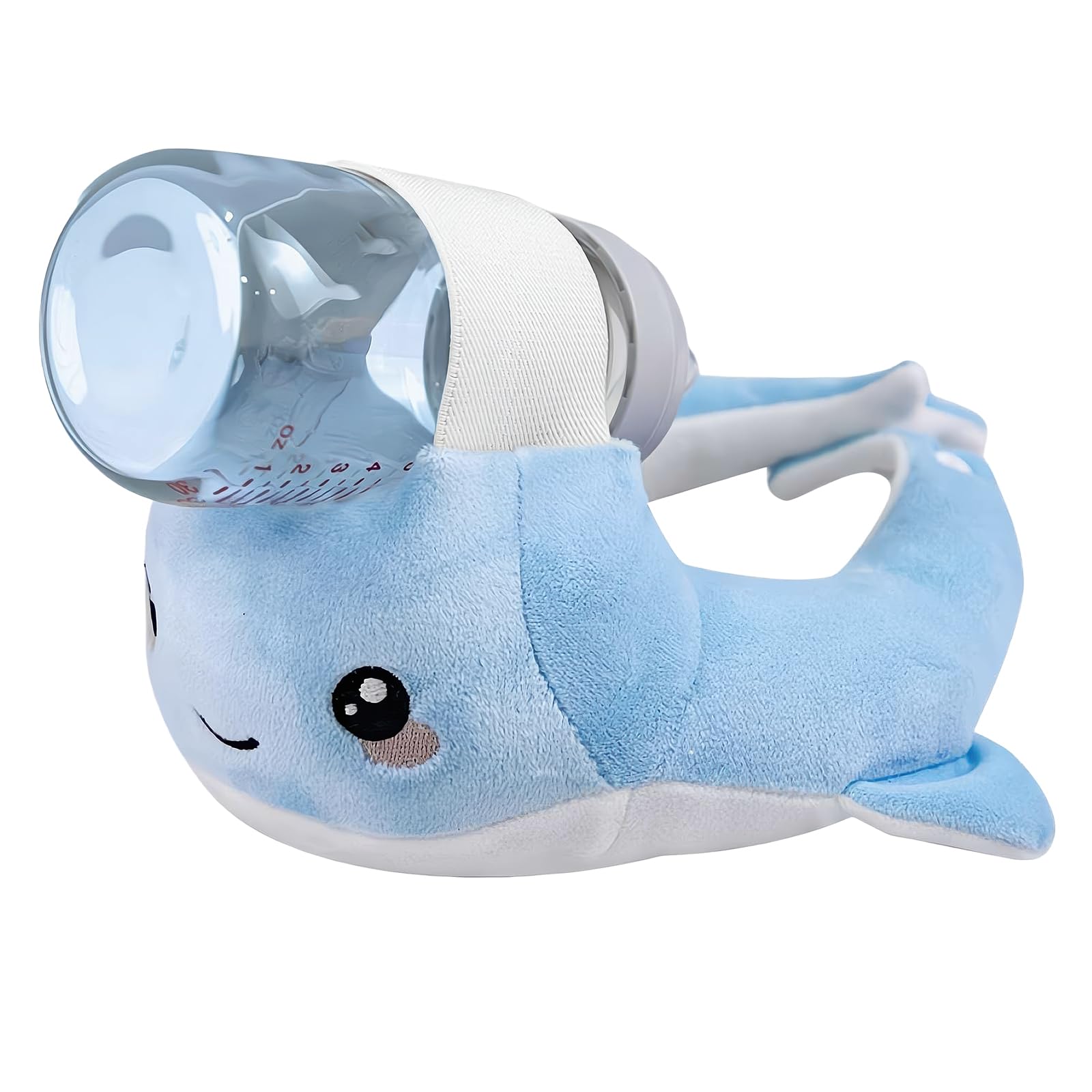 Bottle Holder Pillow Hands-Free,Adjustable Comfortable Neck Support Pad for Bottle Washable Soft Pillow — view 7