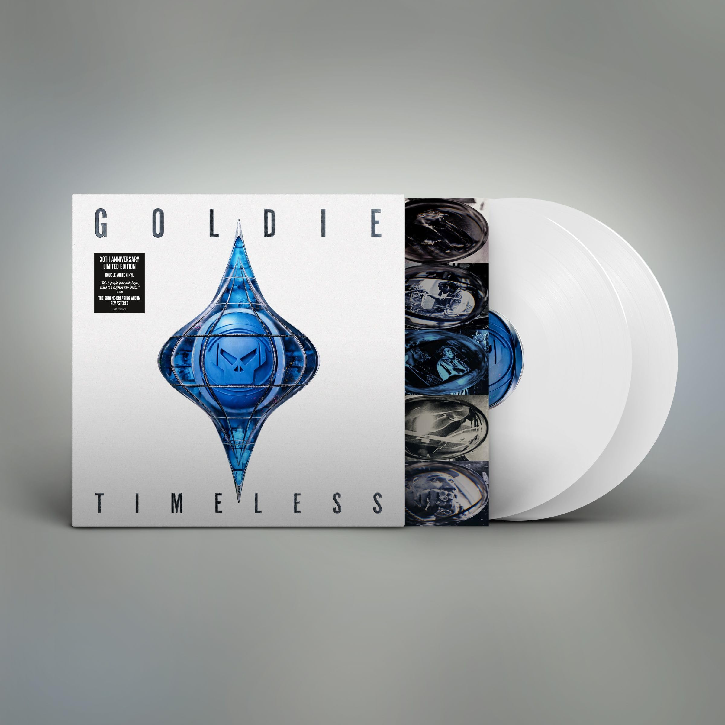 Goldie - Timeless Limited Edition White 2LP Vinyl 12"" Album