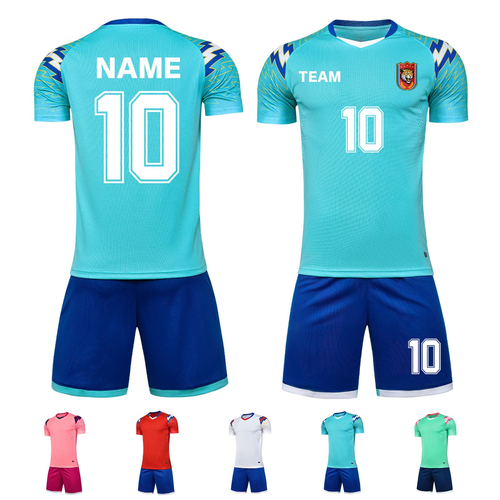 ORYG Custom Soccer Jerseys for Men Women Personalized Boys Girls Soccer Team Uniforms with Name Number Logo Team Name
