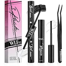 Lash Bond and Seal Waterproof 3-in-1 Lash Remover for Lash Extensions Lash Glue for Eyelash Clusters DIY Eyelash Extension Remover Lash Cluster Glue Kit Eyelash Remover 15ml Black Set