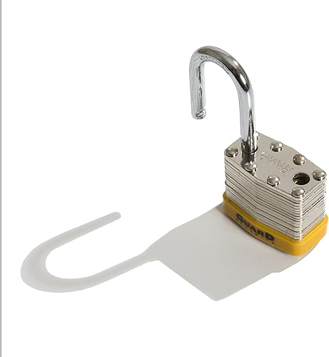 Miniatura 7 de Guard Security Juego de 4 candados de cuerpo de acero en capas fuertes