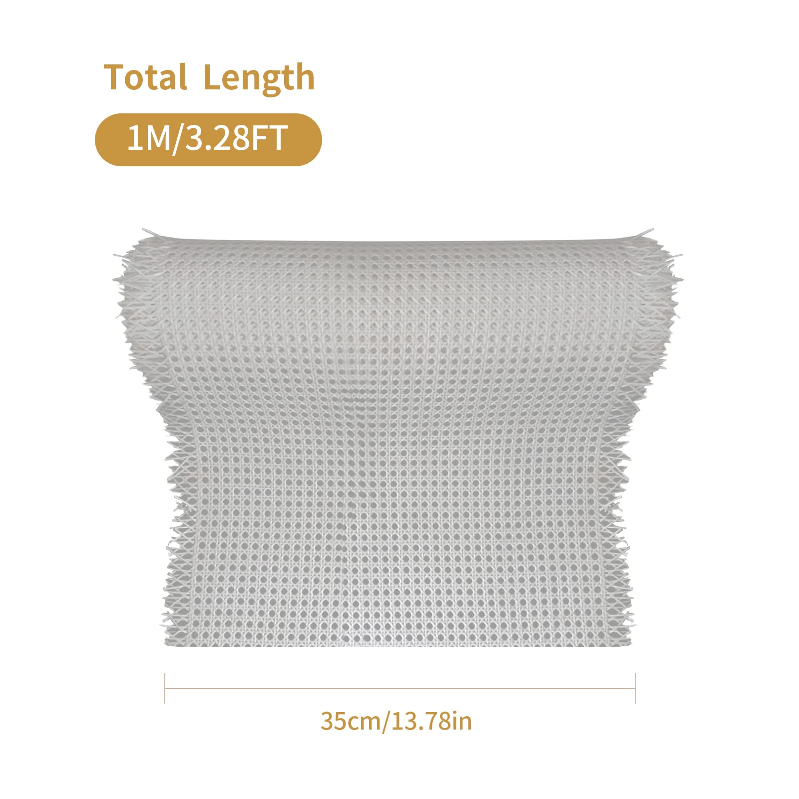 Treccia Vienna In Rattan Sintetico 1m X 60cm | Impermeabile E Resistente Per Fai Da Te - Foto 5