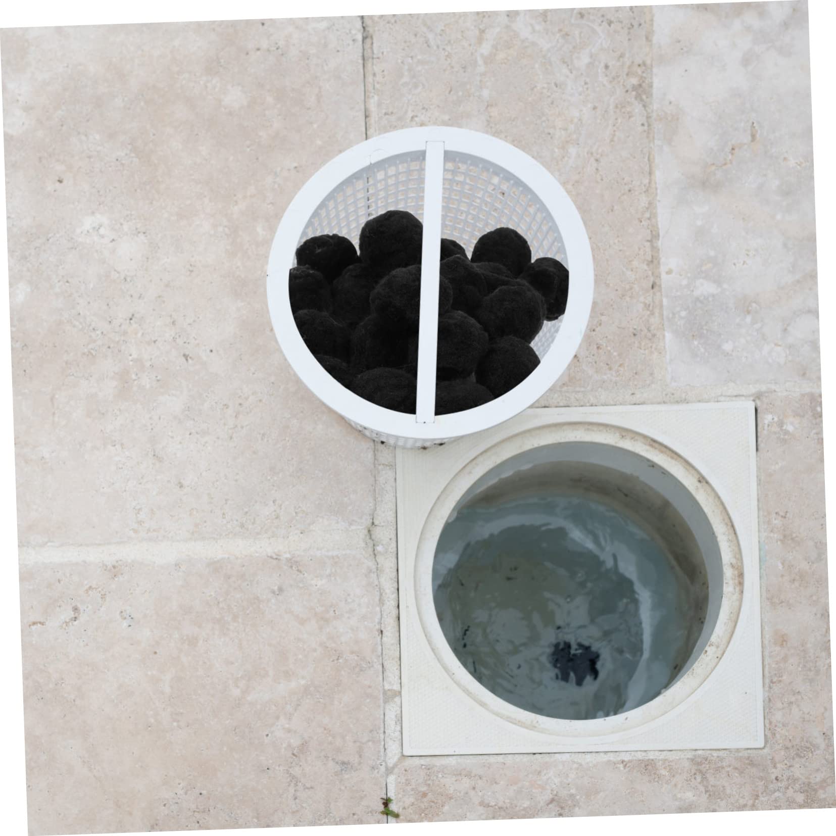 POPETPOP 3 Pièces : 1 Aquarium Léger Et Robuste 1 De Filtres À Sable pour Piscine À Haute Élasticité