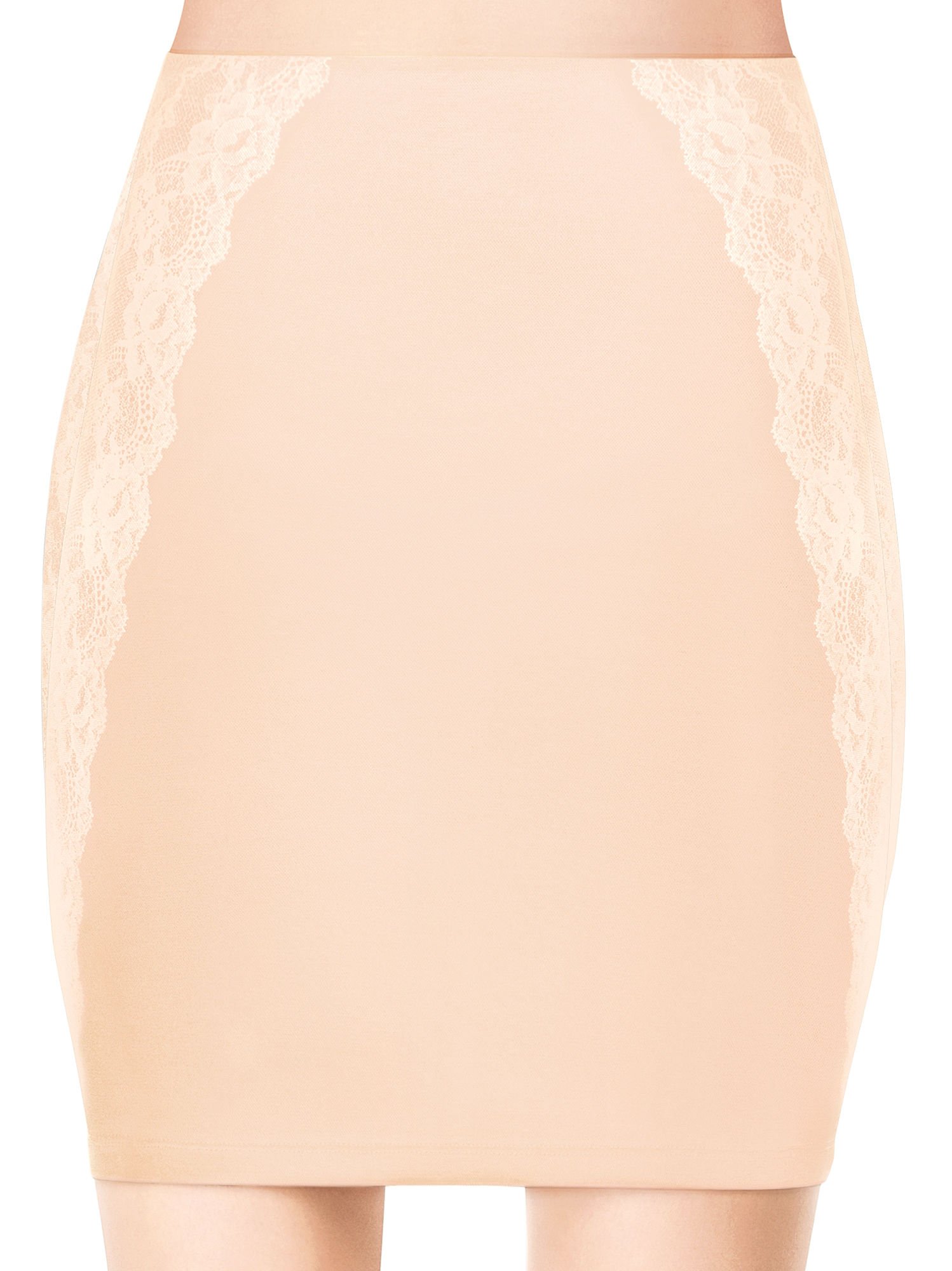Assets by Sara Blakely Women's Luxe & Lean 1/2 Slip Rose Dust Body Shaper MD