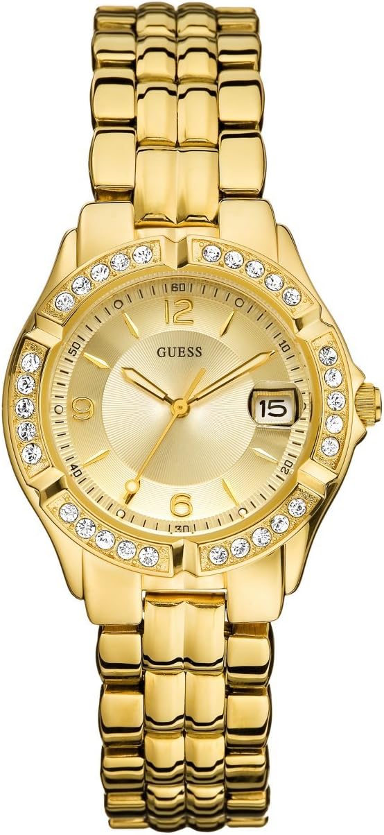 Guess Gold-Tone Bracelet Watch