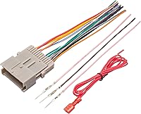 RED WOLF Stereo Wiring Harness for 2002-2008 GMC Envoy Sierra Chevy Silverado Impala Aftermarket Radio Adapter Plug