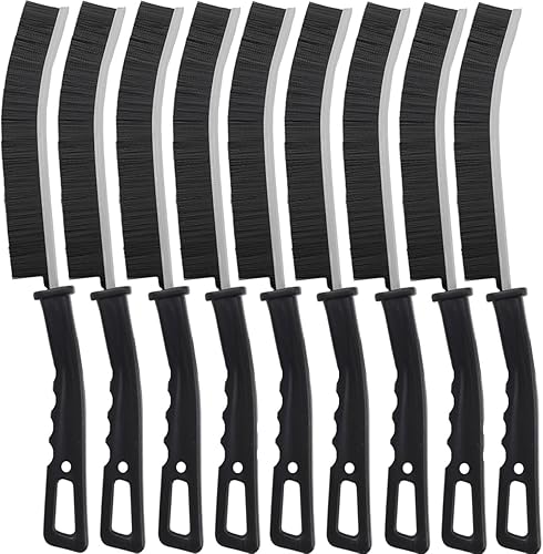 TIHOOD Cepillo de limpieza de hendiduras, herramienta multifuncional de limpieza de huecos, cepillo de baño para huecos, cepillo limpiador de