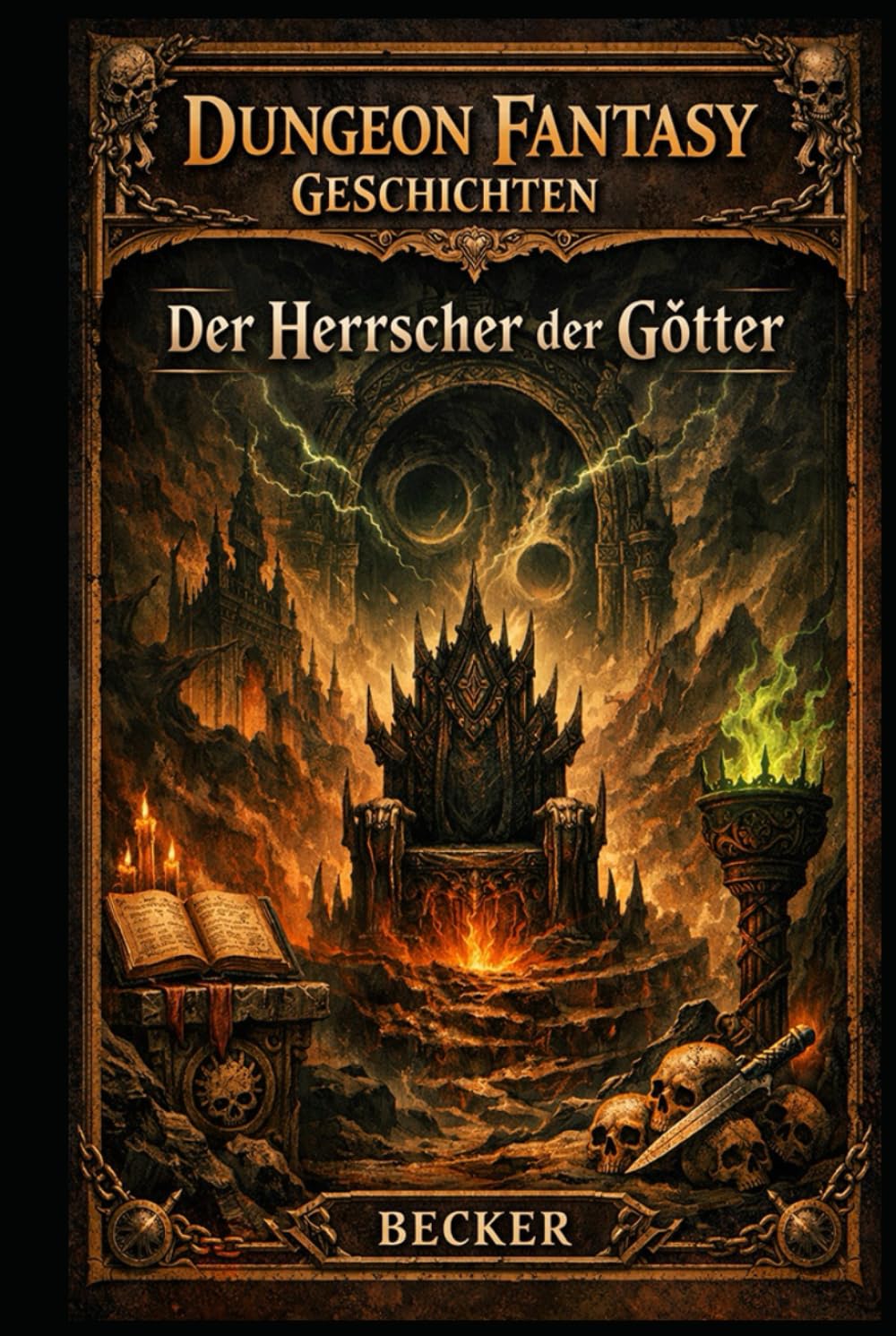Dungeon Fantasy Geschichten I Der Herrscher der Götter: Werden die Geheimnisse der Dunkelheit ihn erlösen?