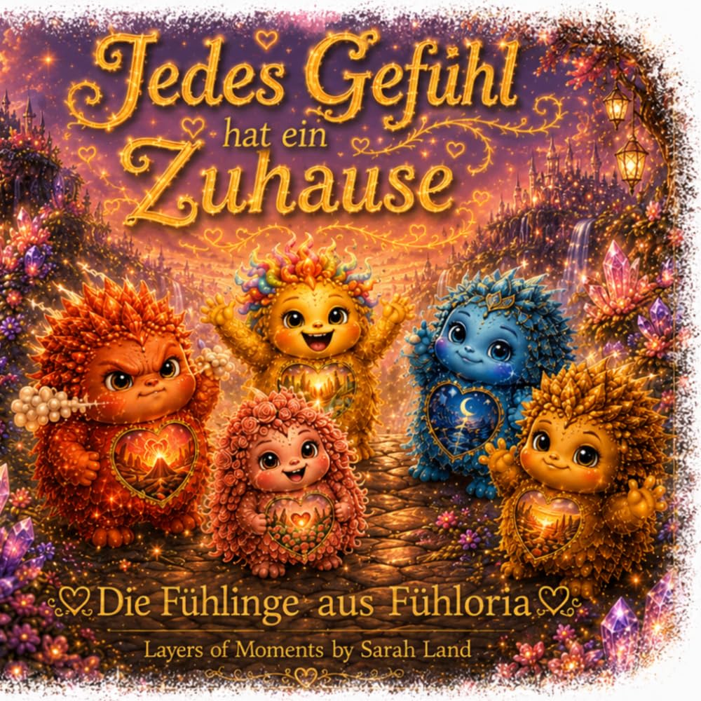 Jedes Gefühl hat ein Zuhause: Die Fühlinge aus Fühloria — 27 Gefühle für Kinder
