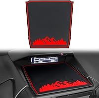 Vista 8 de Alfombrilla de salpicadero para accesorios Subaru Crosstrek 2012-2017, Forester 2014-2018, Impreza XV 2012-2016, almohadilla interior antideslizante