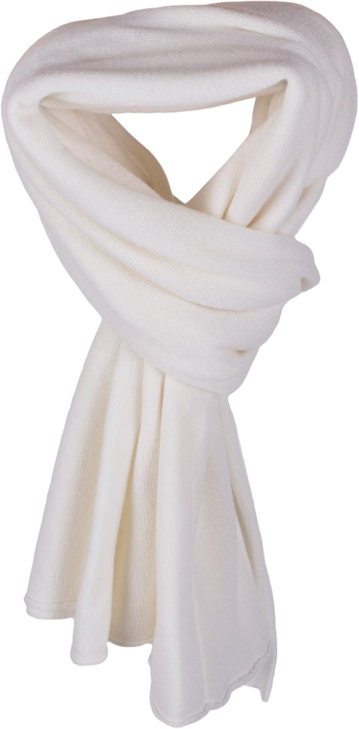 Love Cashmere Women's 100% Cashmere Wrap Scarf - hand made in Scotland RRP $350