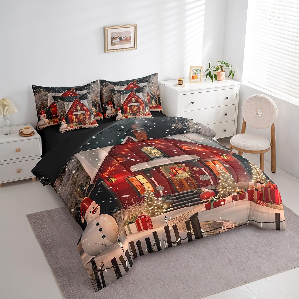 Merry Christmas Decorative Bed In A Bag Full Size - View #5