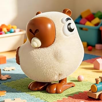 Générique Flocked Jumping Animals Wind Up Fun Party