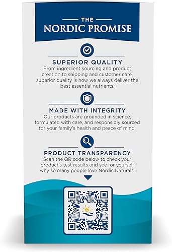 Miniatura 4 de Cápsulas Nordic Naturals Ultimate Omega 2X sabor a limón 2150 mg de omega-3 aceite de pescado de alta potencia con EPA y DHA promueve la salud