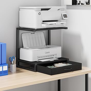 YAOHUOO Printer Stand with Drawer