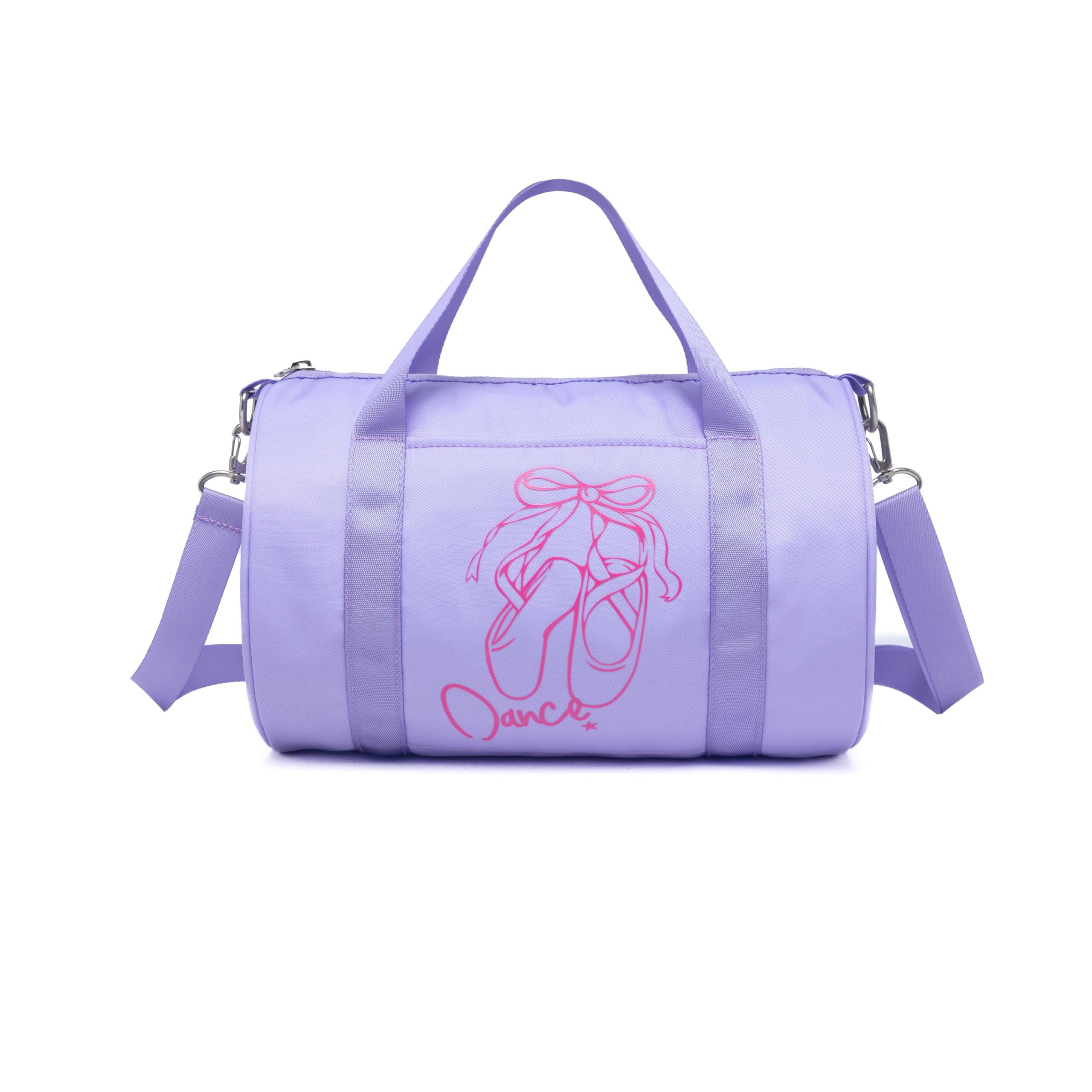NOVELPAK Toddler Dance Bag for Girls, 6 Liter Mini Ballet Tutu Bag, Age 2-6 (Lavender)