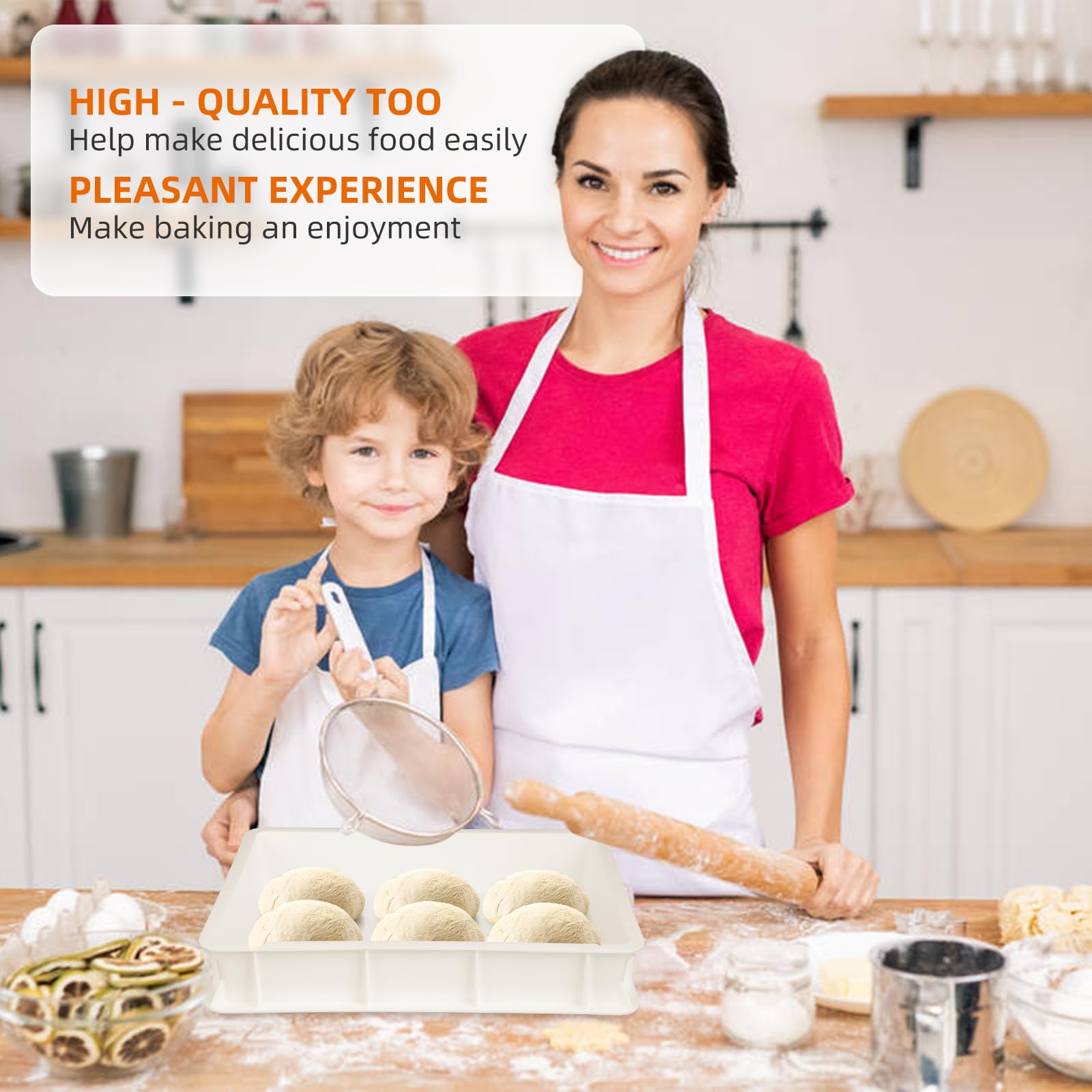 Molbory 6 stuks pizzaballenbox met deksel, deegballenbox, kunststof, ronde pizzadeeg, ingrediëntenhouder, fermentatiebox, pizza box voor keuken, restaurant, thuis (veelkleurig Molbory 6 stuks pizzaballenbox met deksel, deegballenbox, kunststof, ronde pizzadeeg, ingrediëntenhouder, fermentatiebox, pizza box voor keuken, restaurant, thuis (veelkleurig