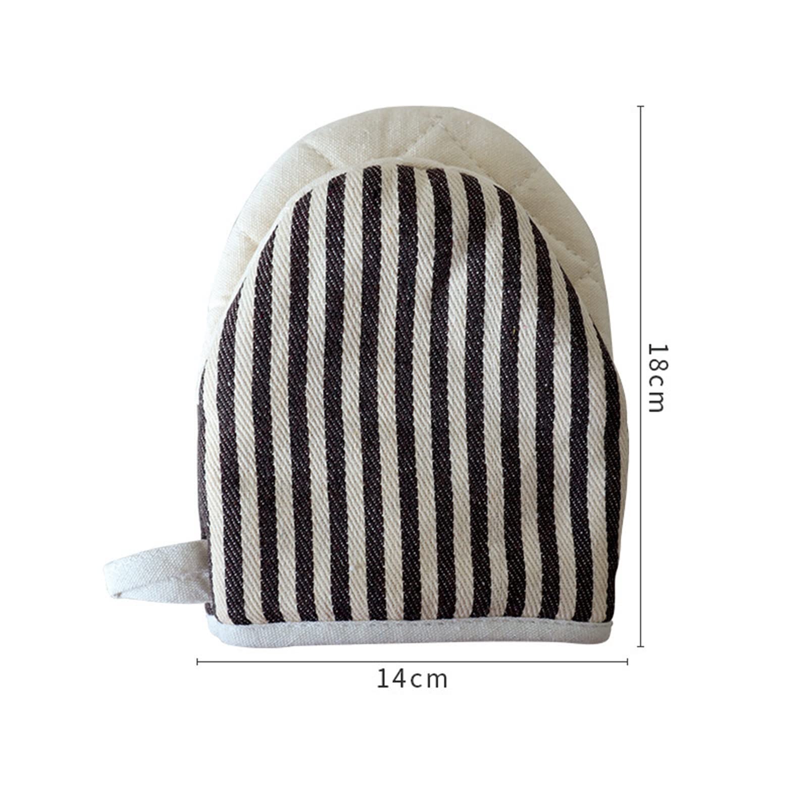 Gants isolants for Four à Micro-Ondes, Mitaines en Coton, maniques, Gants de Cuisine, Gants de Four, Gants à Main, Pince à Main(Blu)
