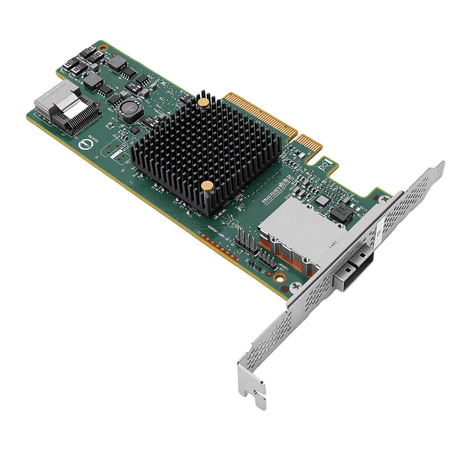 Scheda Controller HBA PCIe da 6 Gb/s, Scheda di Espansione SATA SAS a 8 Porte per Server