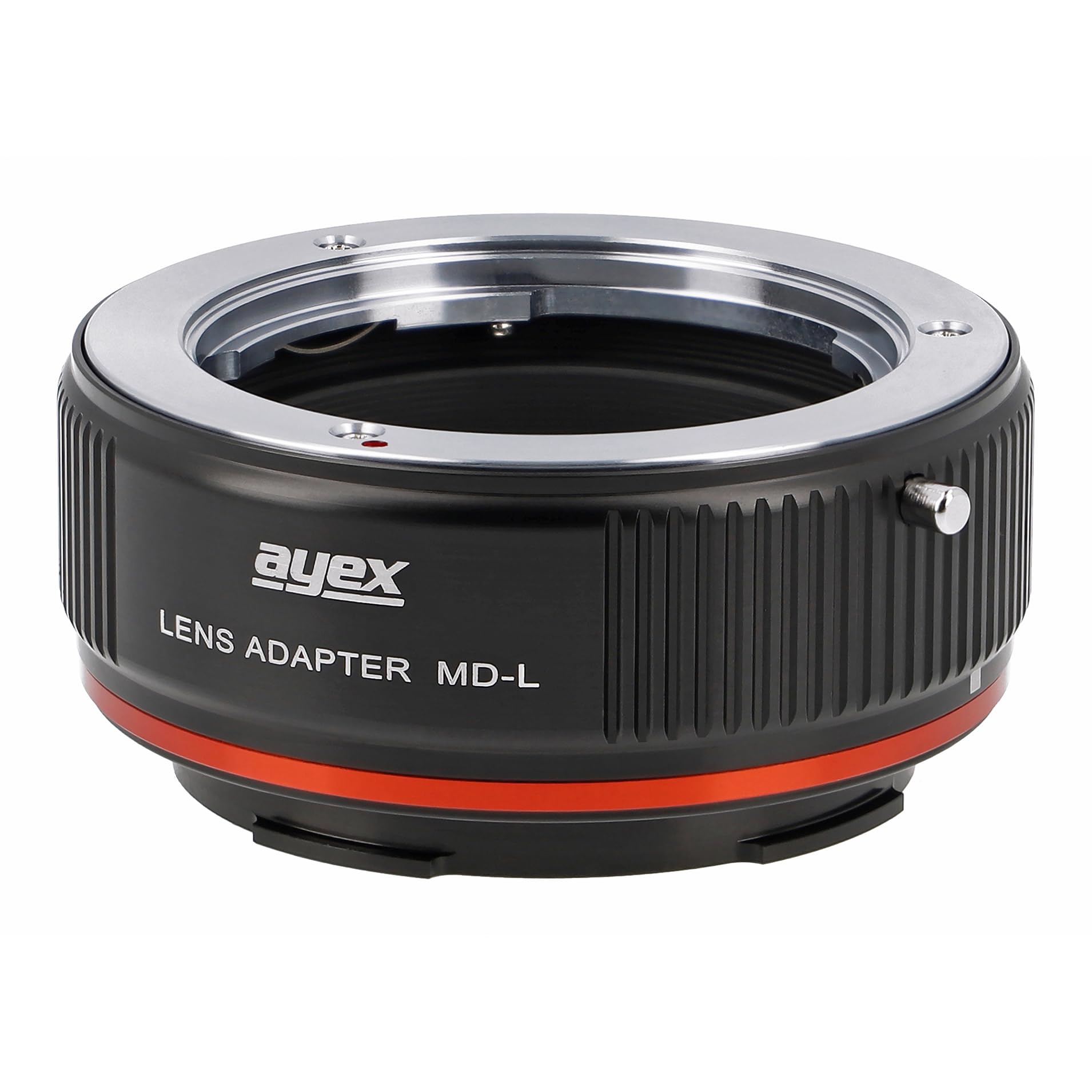 ayex Adaptateur d'objectif compatible avec les objectifs MD/SR compatible avec les appareils photo Panasonic L-Mount MD-L