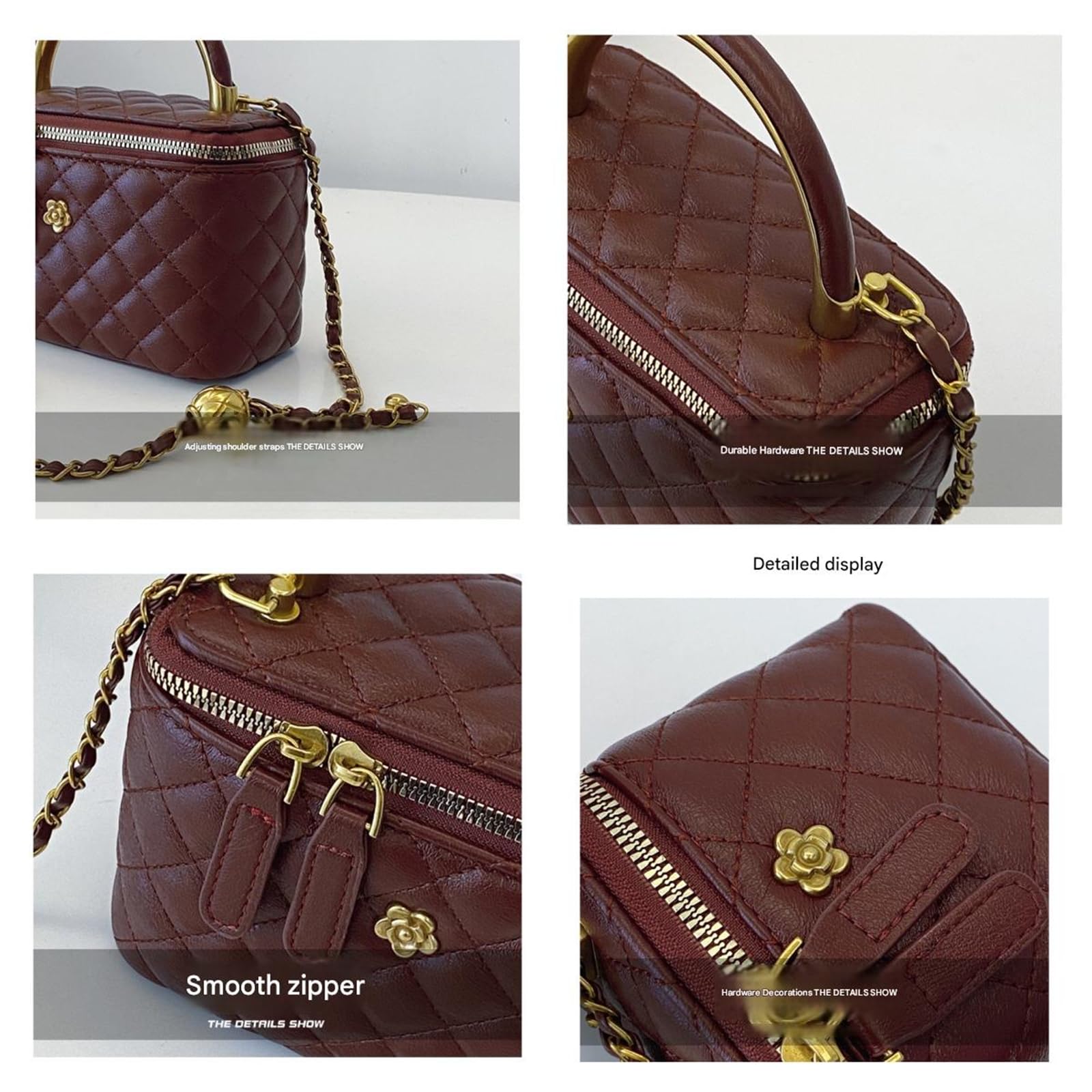 Borsa A Tracolla Singola Versatile Ed Elegante per L'Estate-Colore del caffè