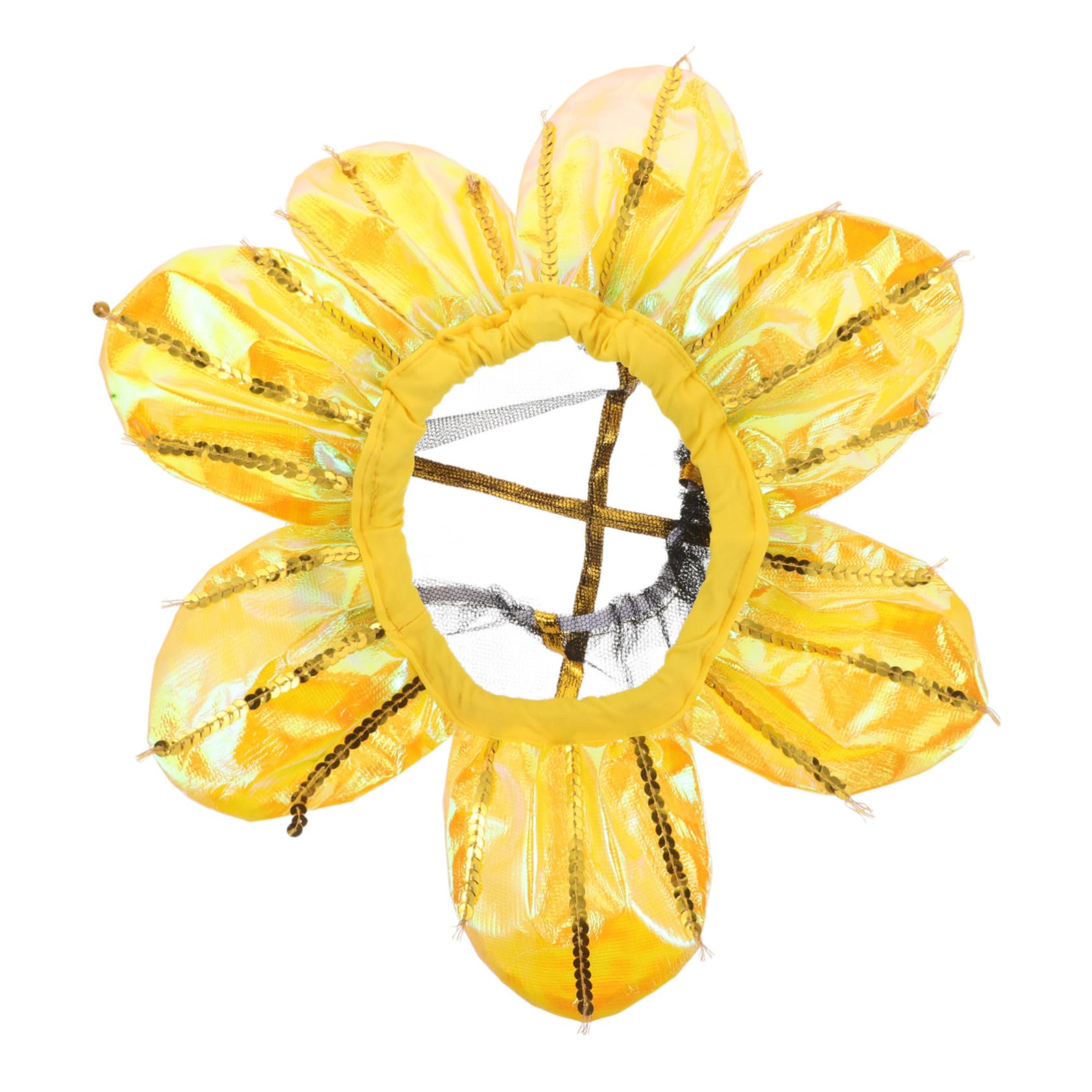 Toddmomy Sunflower Dance Headgear Sunflower Headpiece for Boys and Girls for School Sports Meet and Performances