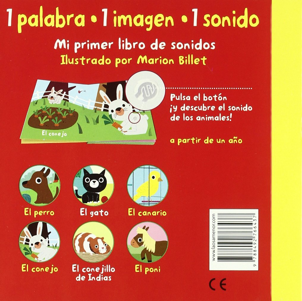 Los animales. Mi primer libro de sonidos (Luna de papel)