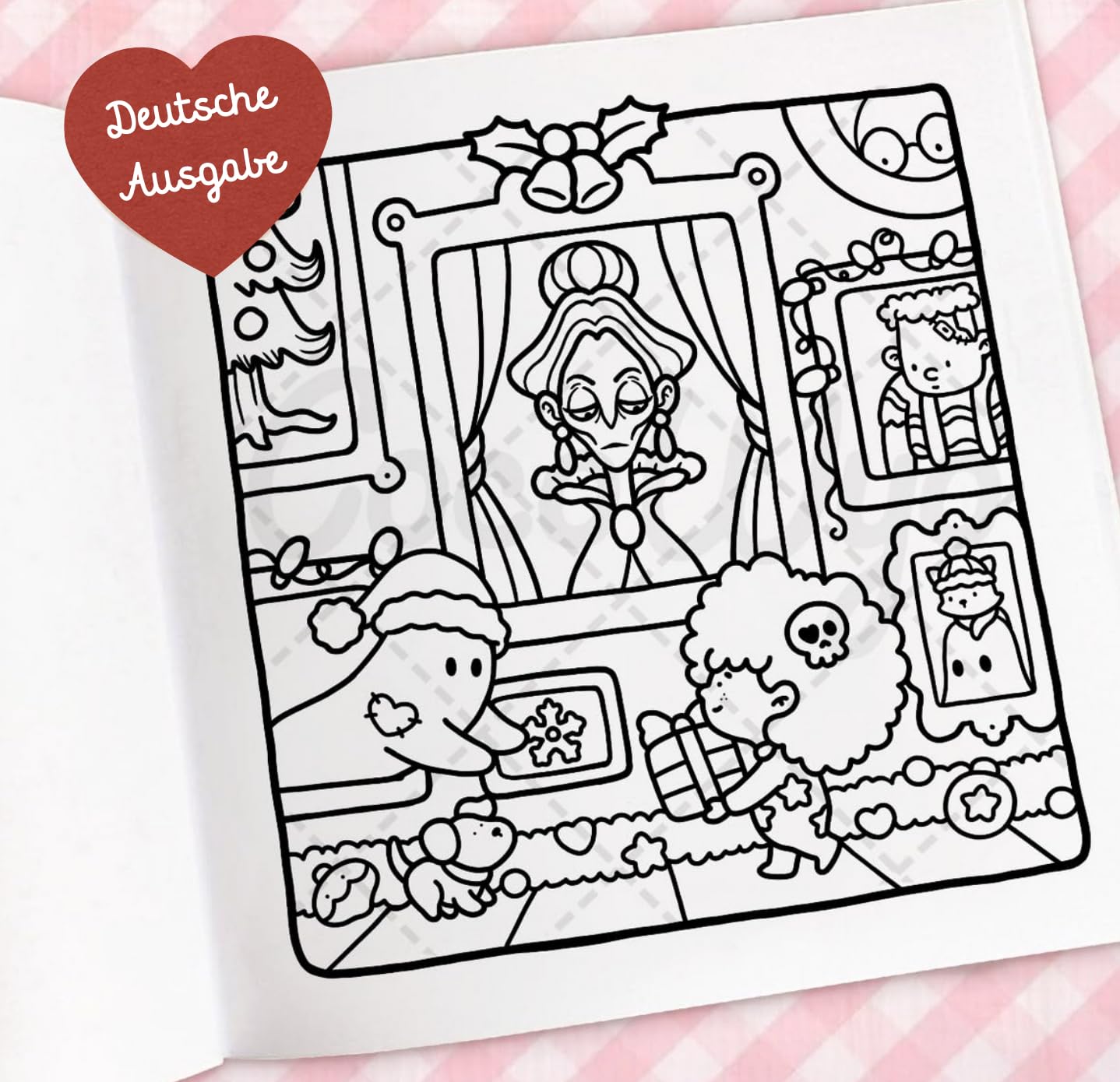 Cozy Christmas: Malbuch für Erwachsene, Teenager und Kinder (Cozy Spaces Coloring): 1