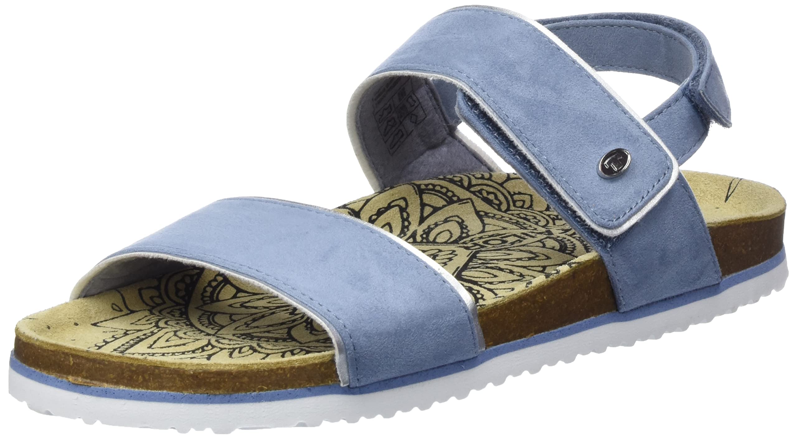 TOM TAILOR Women's 3293408 Sandals, Sky, 6 UK