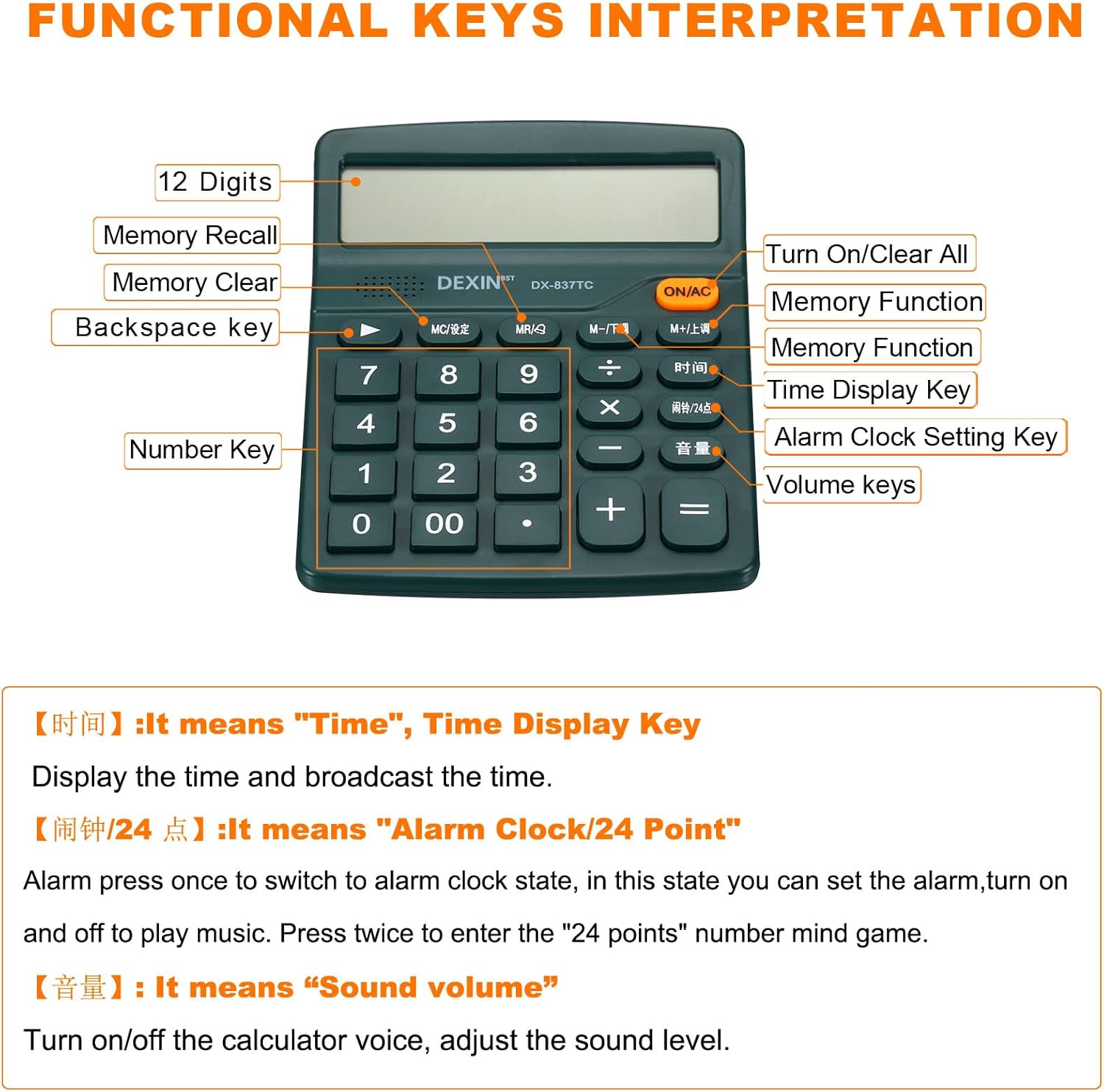Calculadora Básica De 8 Dígitos Lcd Portátil Modelo Patikil