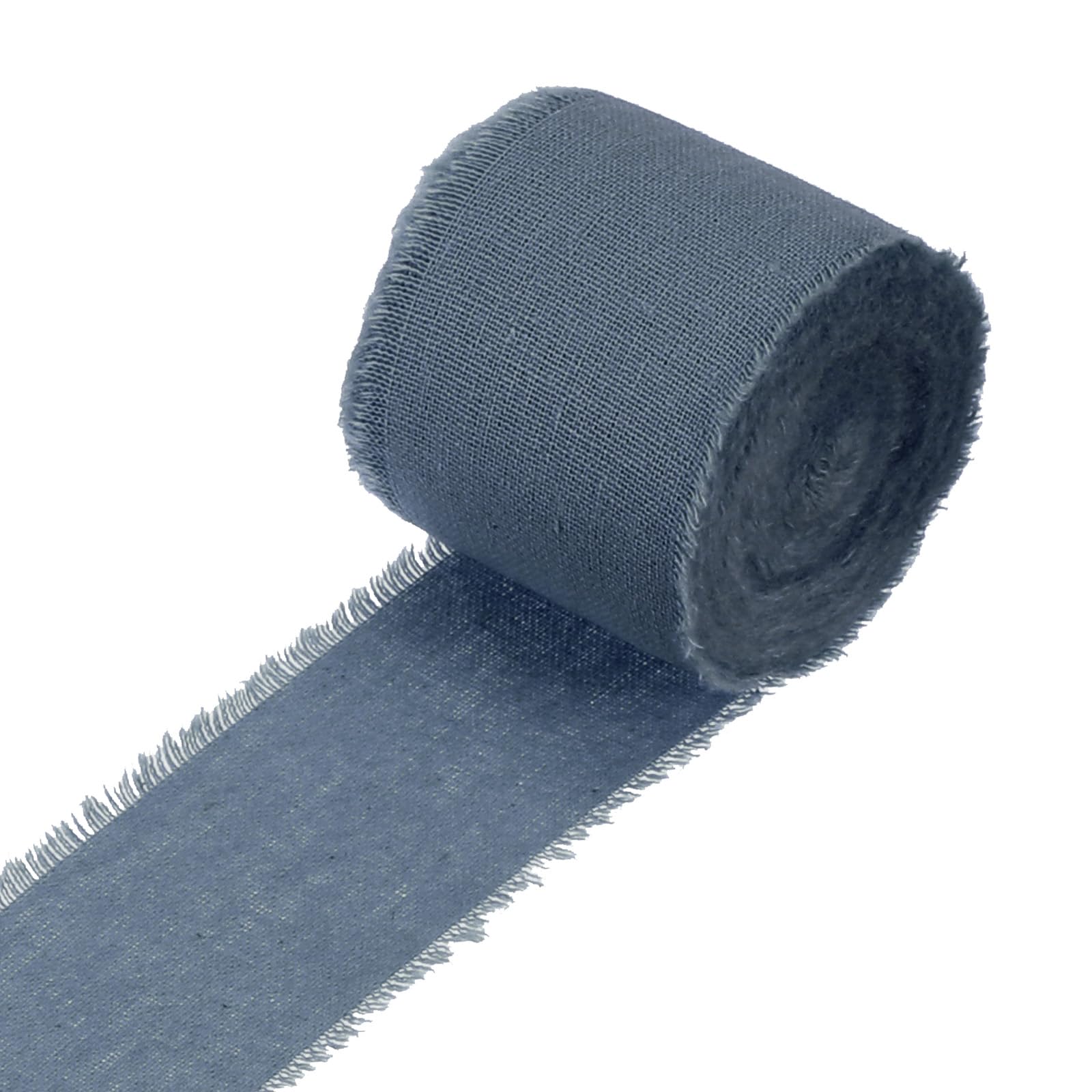 Ruban en coton fait main bleu PATIKIL 15 verges pour loisirs créatifs DIY et mariage