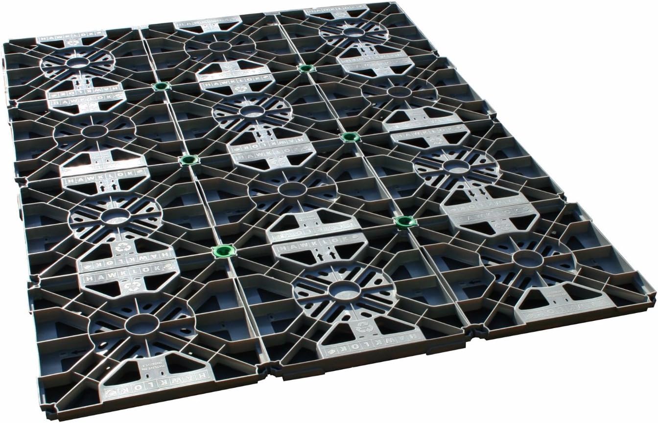 Hawklok Plastic Shed Base Kit For Garden Shed Heavy Duty Includes Weed