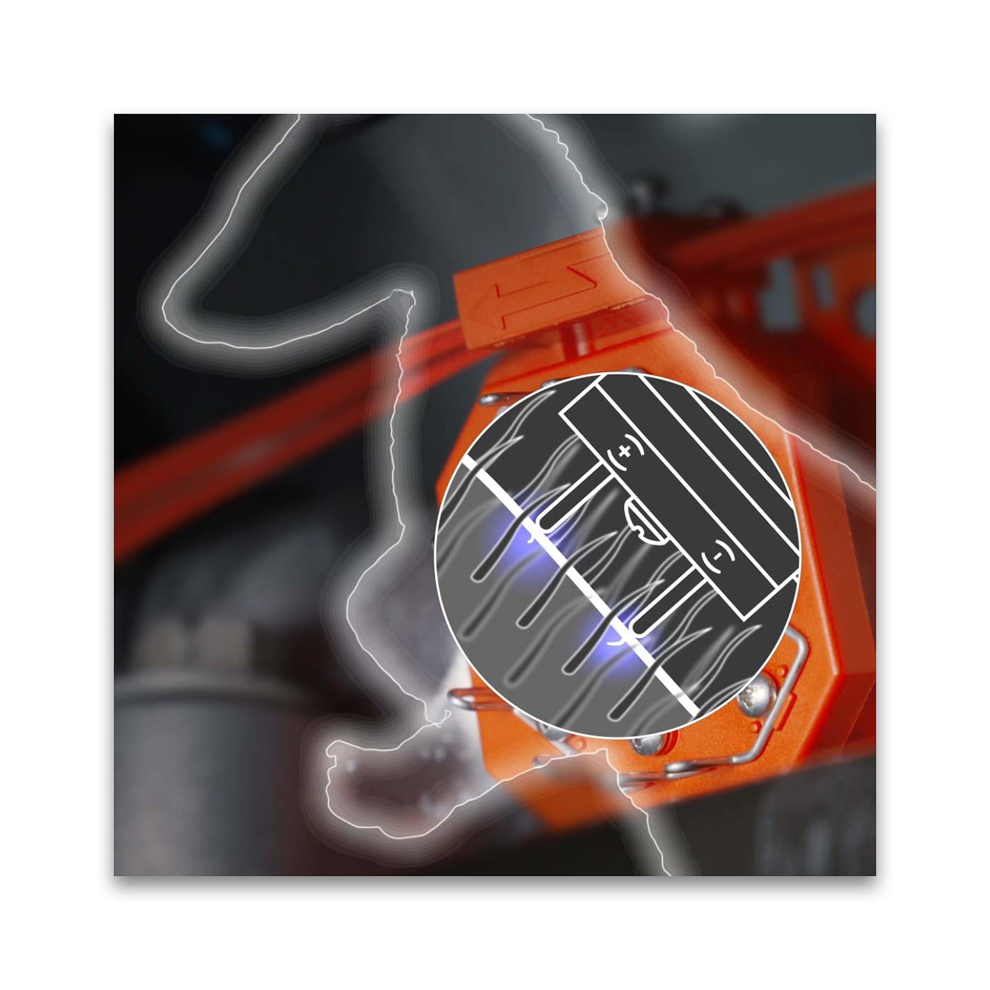 K&K M9700- Marderschutz Hochspannung +/- Bürsten & 360° Ultraschall, IP67