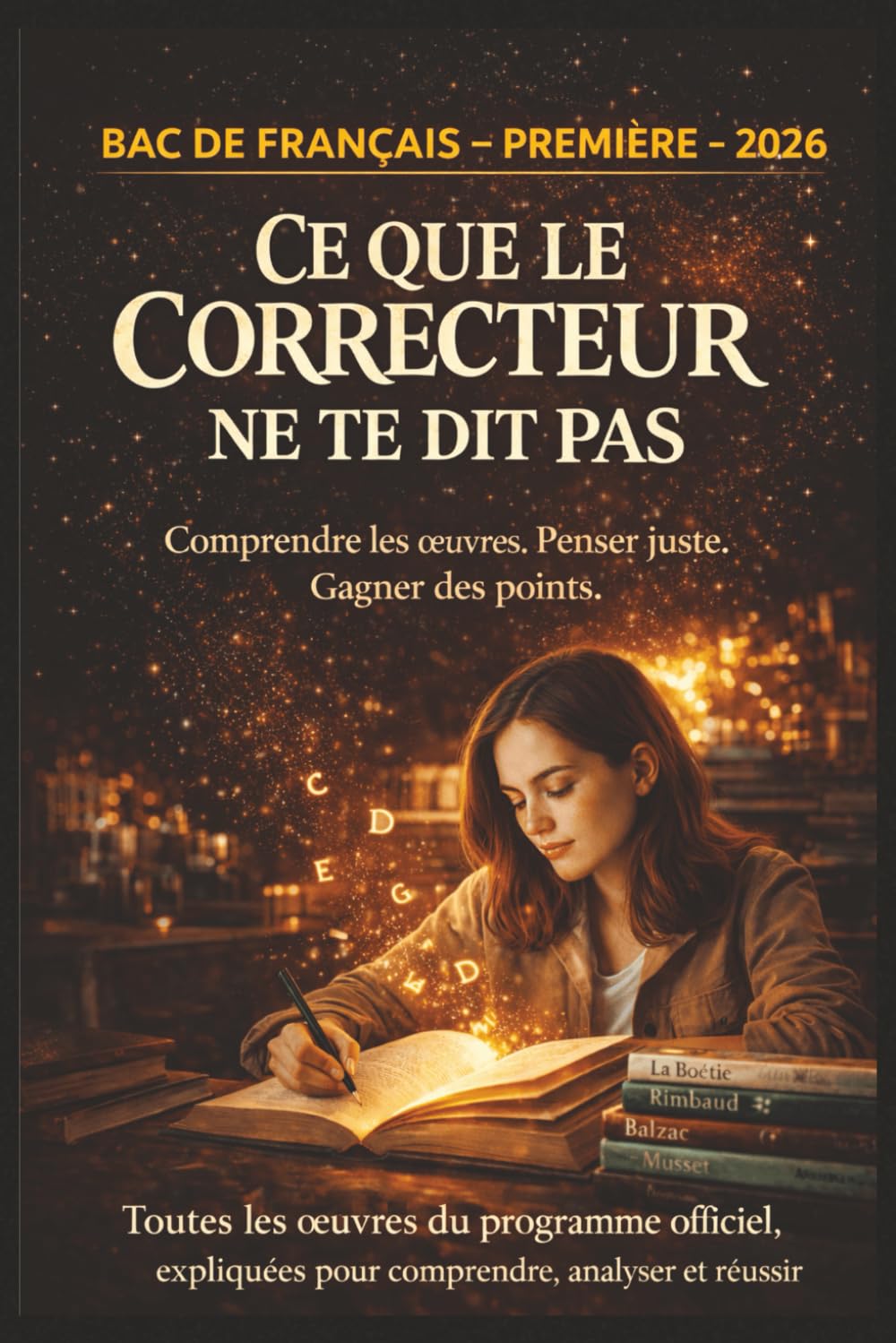 BAC DE FRANÇAIS – PREMIÈRE – 2026 CE QUE LE CORRECTEUR NE TE DIT PAS: Les 12 œuvres du programme officiel expliquées clairement — Méthode, analyse et stratégies pour réussir à l’écrit et à l’oral