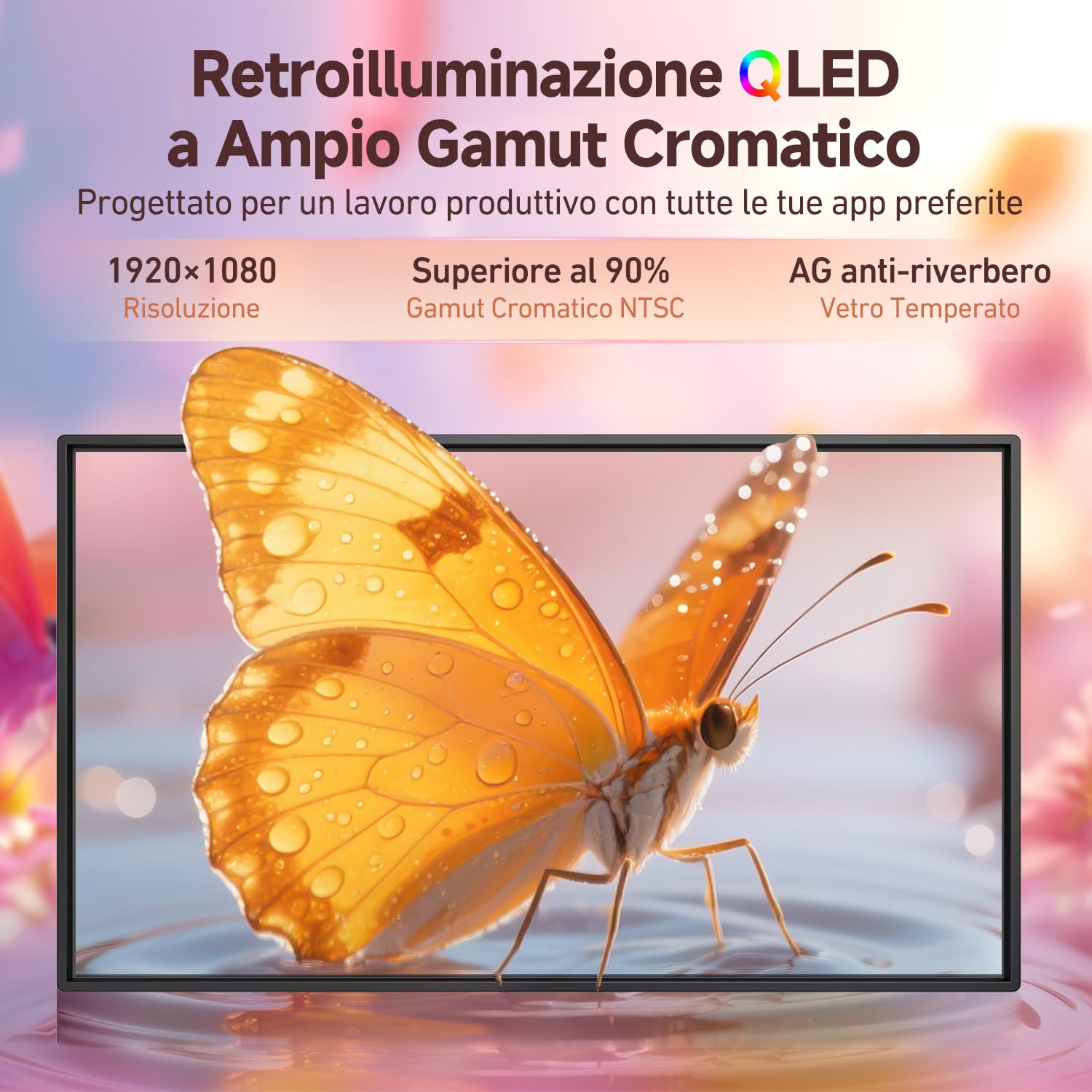 JAV Lavagna Interattiva 43 Pollici Smart Board Certificazione Google EDLA Ruotabile Monitor Intelligente 8+128GB Lavagna Digitale Elettronica per Ufficio Aula Live Streaming (Staffa Parete Inclusa)