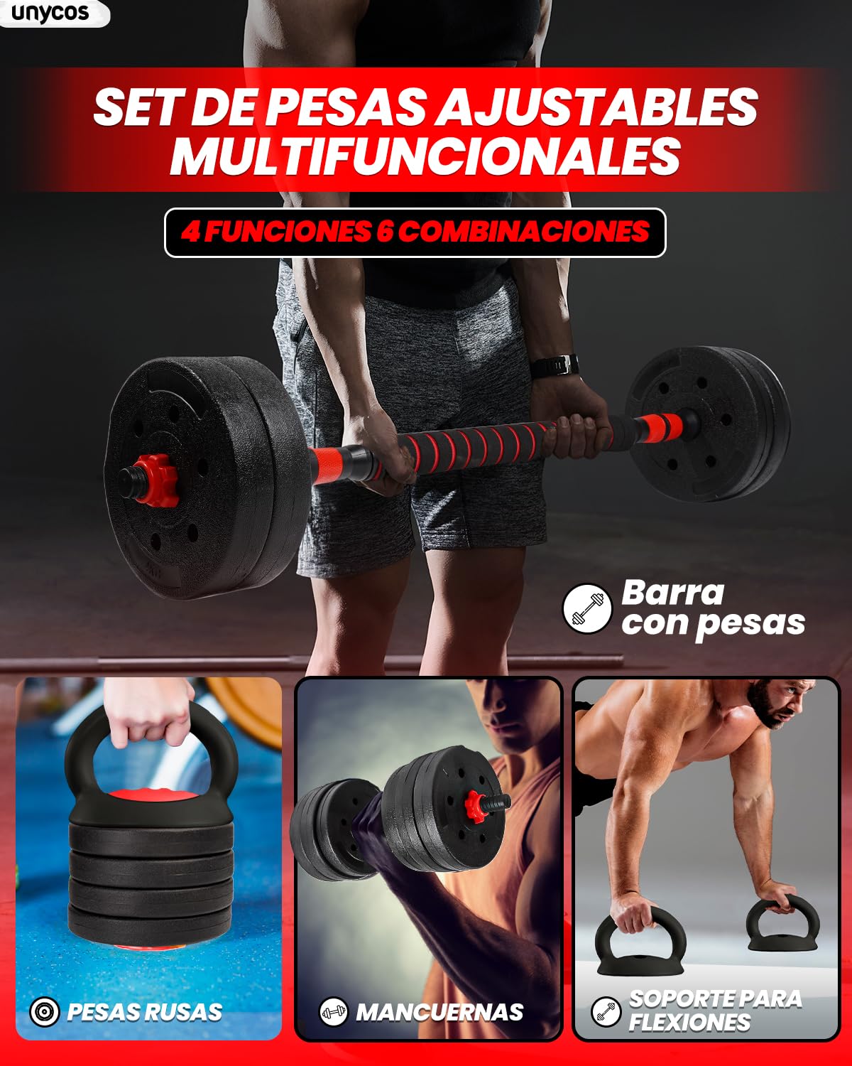 Set Mancuernas Ejercicios Con Pesas De 10 Kilos Mancuernas