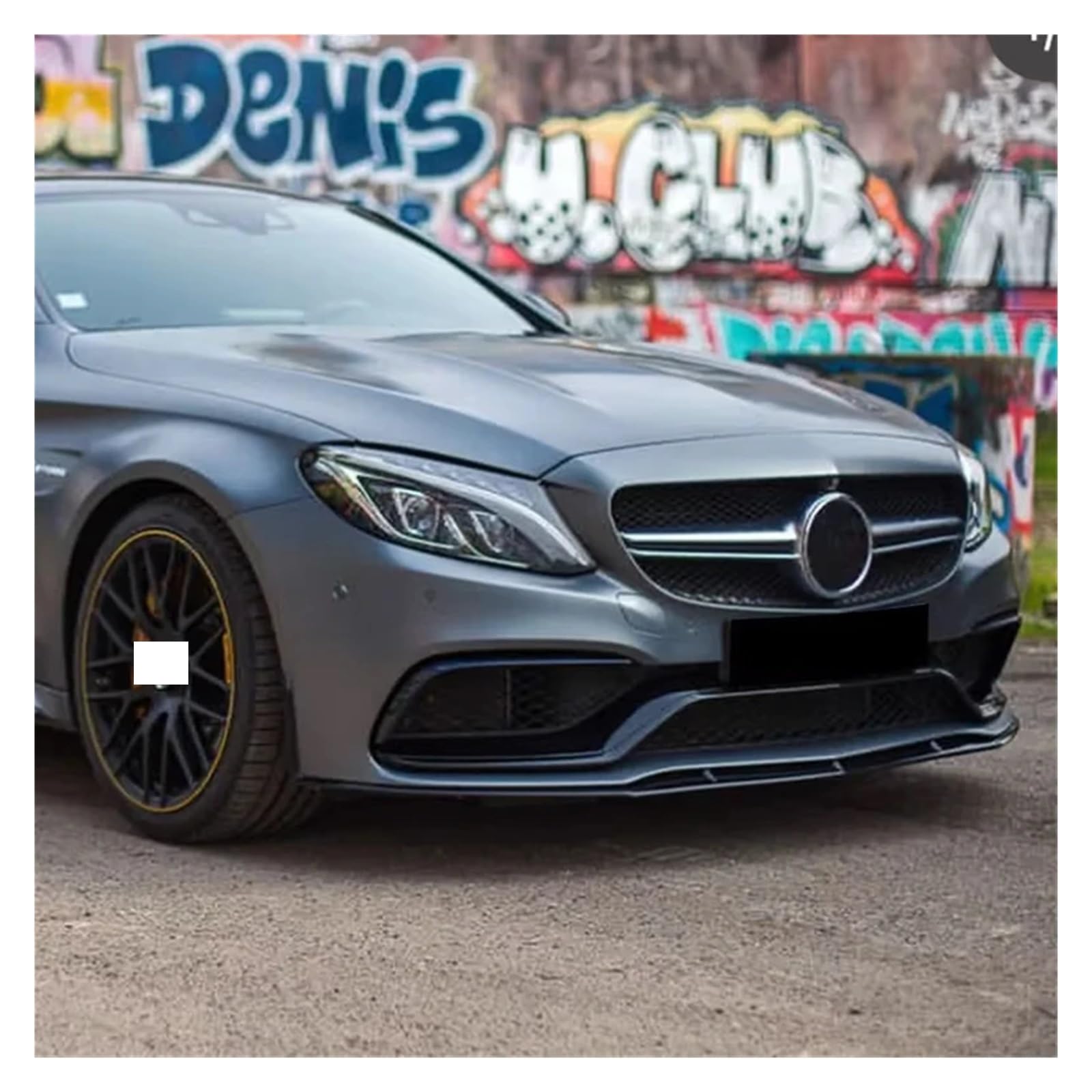 Do Benz C-class W205 C205 S205 C63 AMG Przedni zderzak