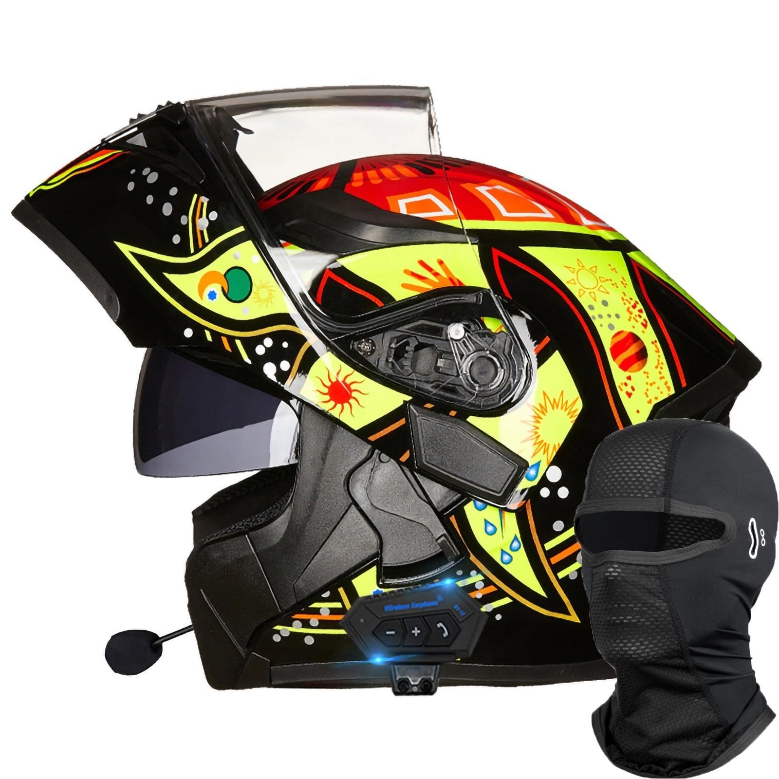 Visière anti-buée pour casque moto Bluetooth lors de vos trajets quotidiens - 7