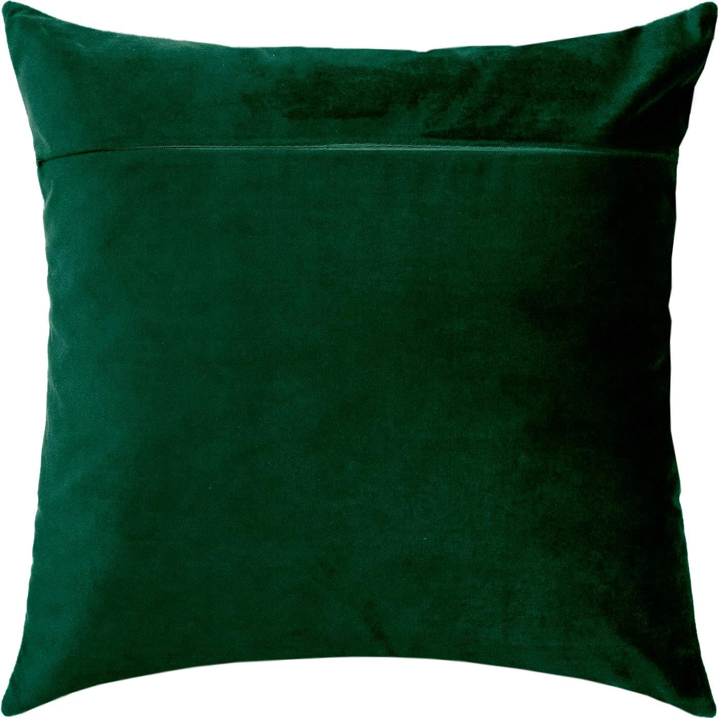 Brvsk Nephrite. Velvet Backing for Throw Pillow Kits 16 × 16 inches (with Zipper) from Europe