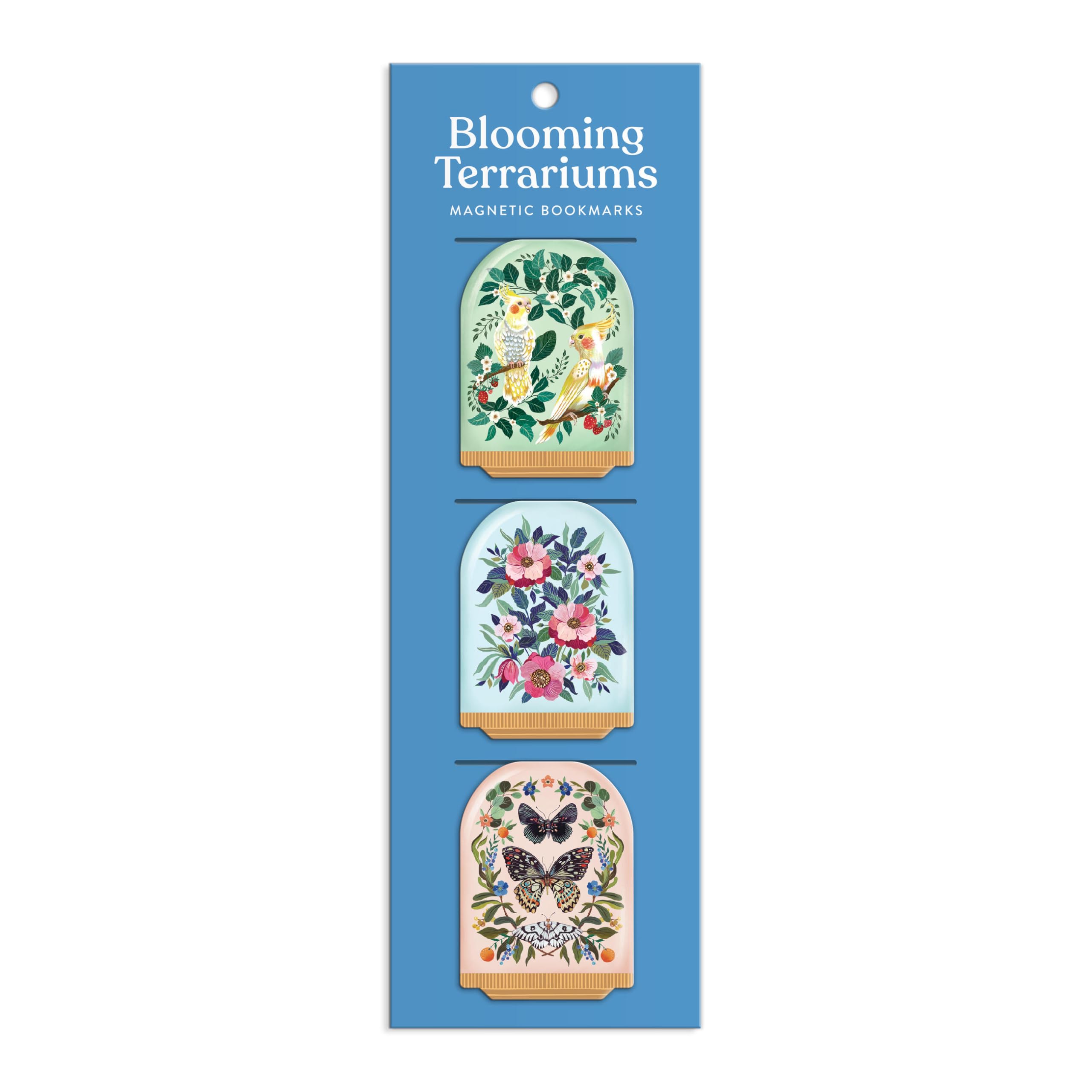 Blooming Terrariums Magnetic Bookmarks