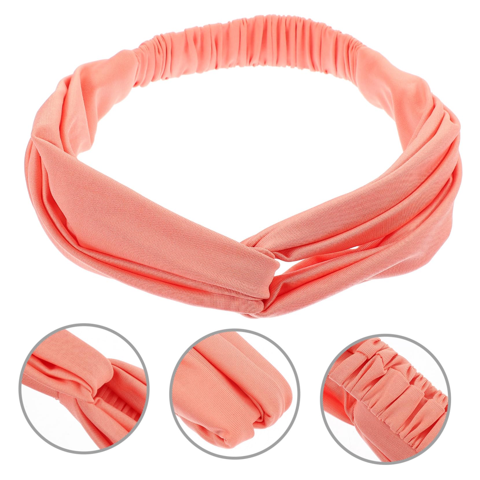 YARNOW 5 Piezas Diadema Deportiva Muñequeras Antideslizantes Banda De Sudor Profesional Diadema De Yoga Diadema De Sombrero De Bruja Aptitud Física Poliéster Multifunción Suministros