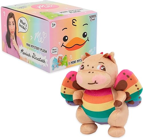 Miniatura 4 de Moriah Elizabeth Peluche misterioso de 6 pulgadas, serie 1, canal de manualidades de YouTube, caja ciega, 1 de 8 posibles peluches misteriosos,
