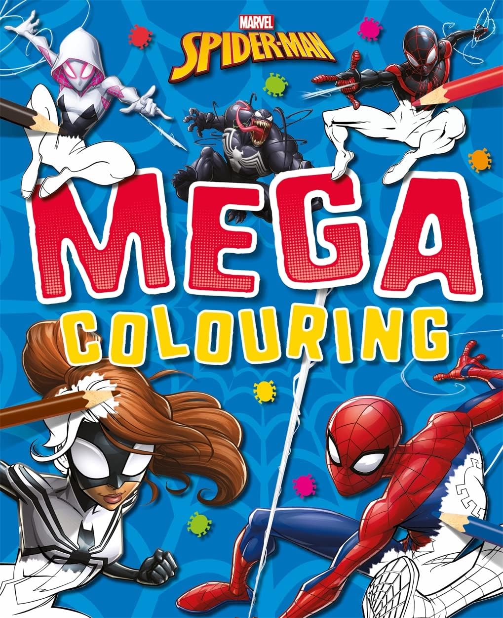 autumn Marvel Spider-Man Mega Colouring