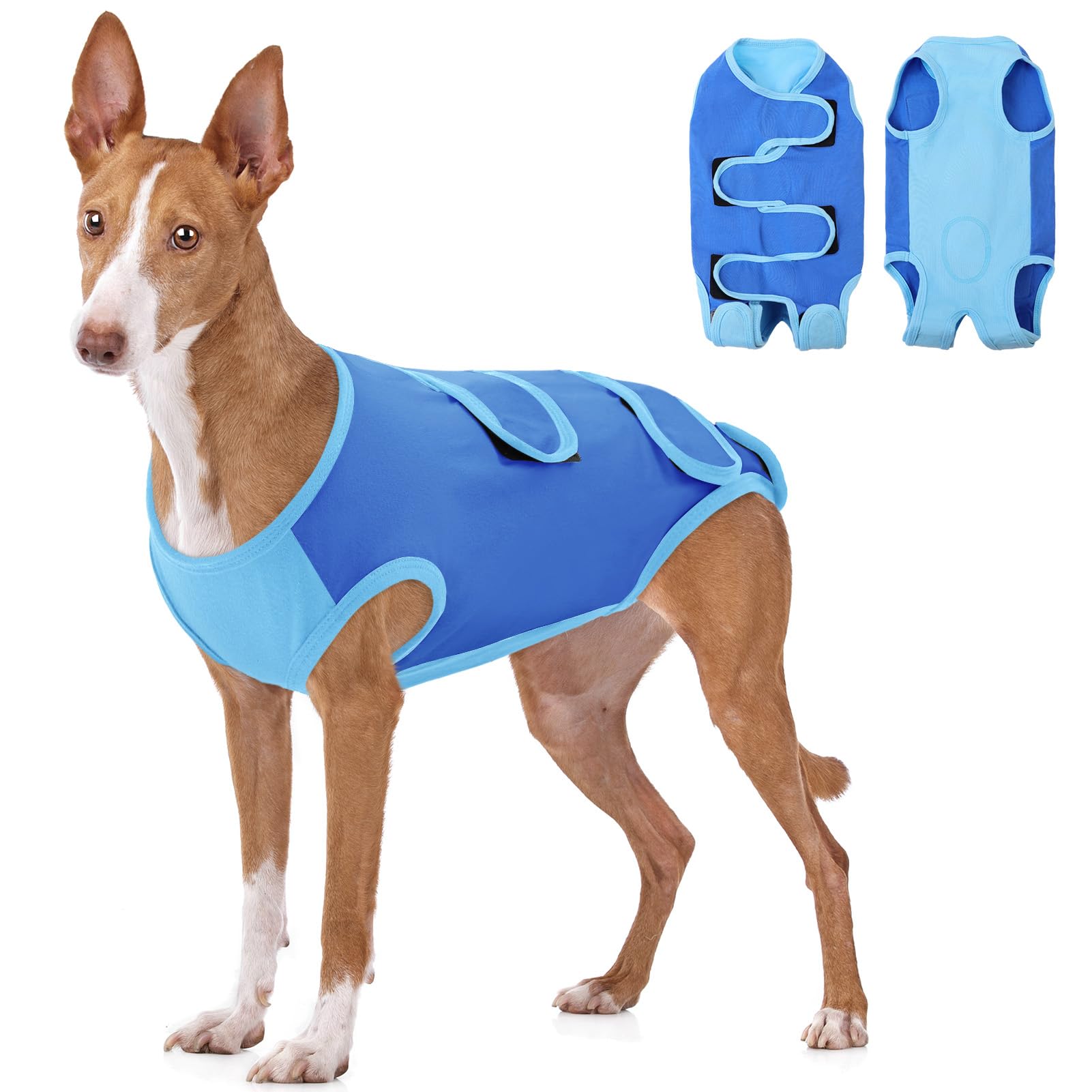 ASENKU Dog Recovery Suit for Female Male Dog Post Surgery Dog Onesie,Medical Pet Shirt,Dog Operation Recovery Suit Spay for Small,Medium and Large Dogs