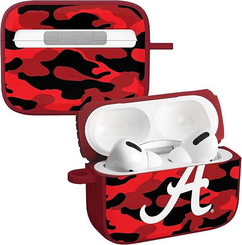 AFFINITY BANDS Alabama Crimson Tide Camo HDX - Funda compatible con Apple AirPods Pro