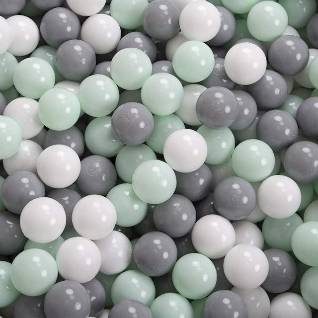 Foto 4 de 7 de Petsona Piscina para Perros De Bolas, Suave Espuma Piscine para Gatos Piscina De Bolas Redonda Mascotas