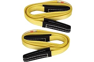 XSTRAP 2PK 8FT Lift Sling Web Strap/ Wear Guard End