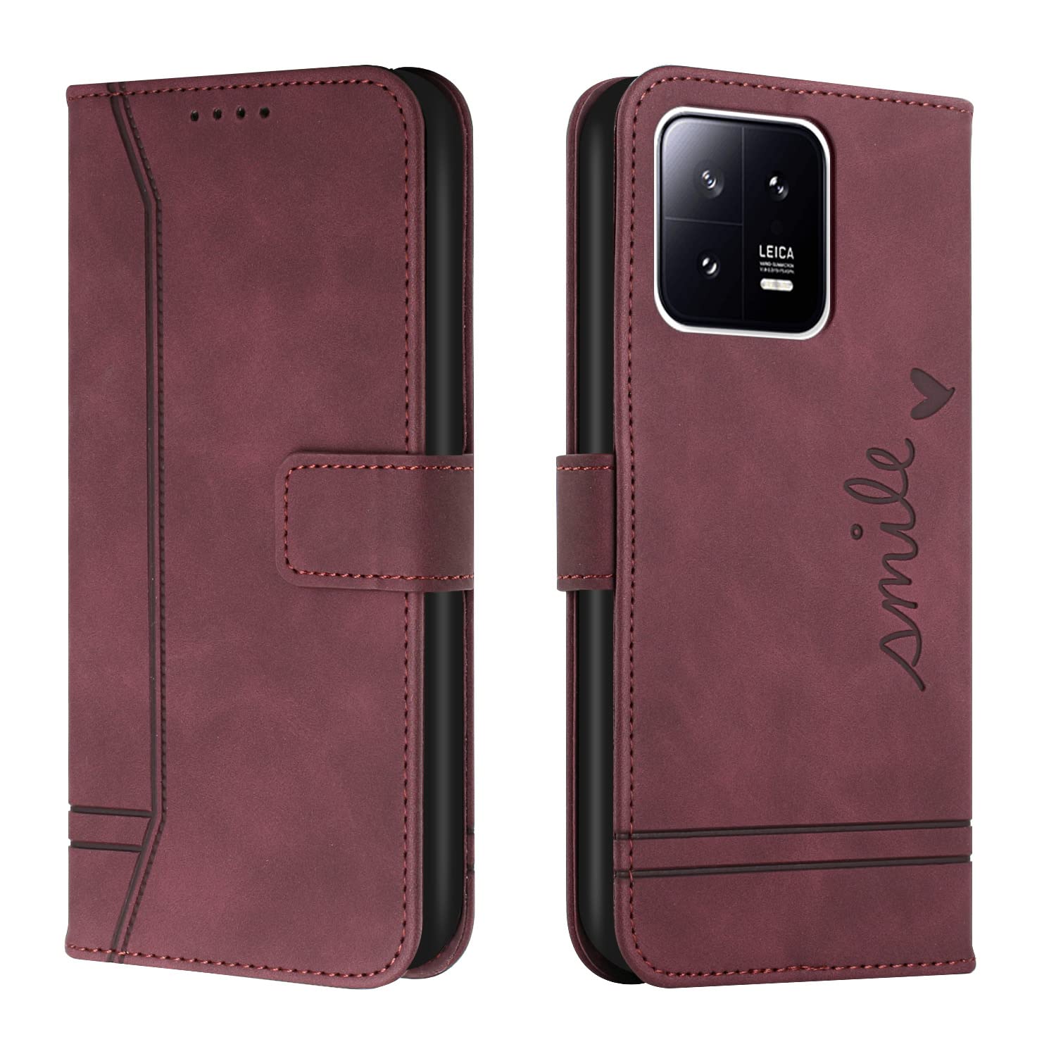 Custodia protettiva in pelle PU Flip per Xiaomi Mi POCO F3 X3 NFC 10T Redmi Note