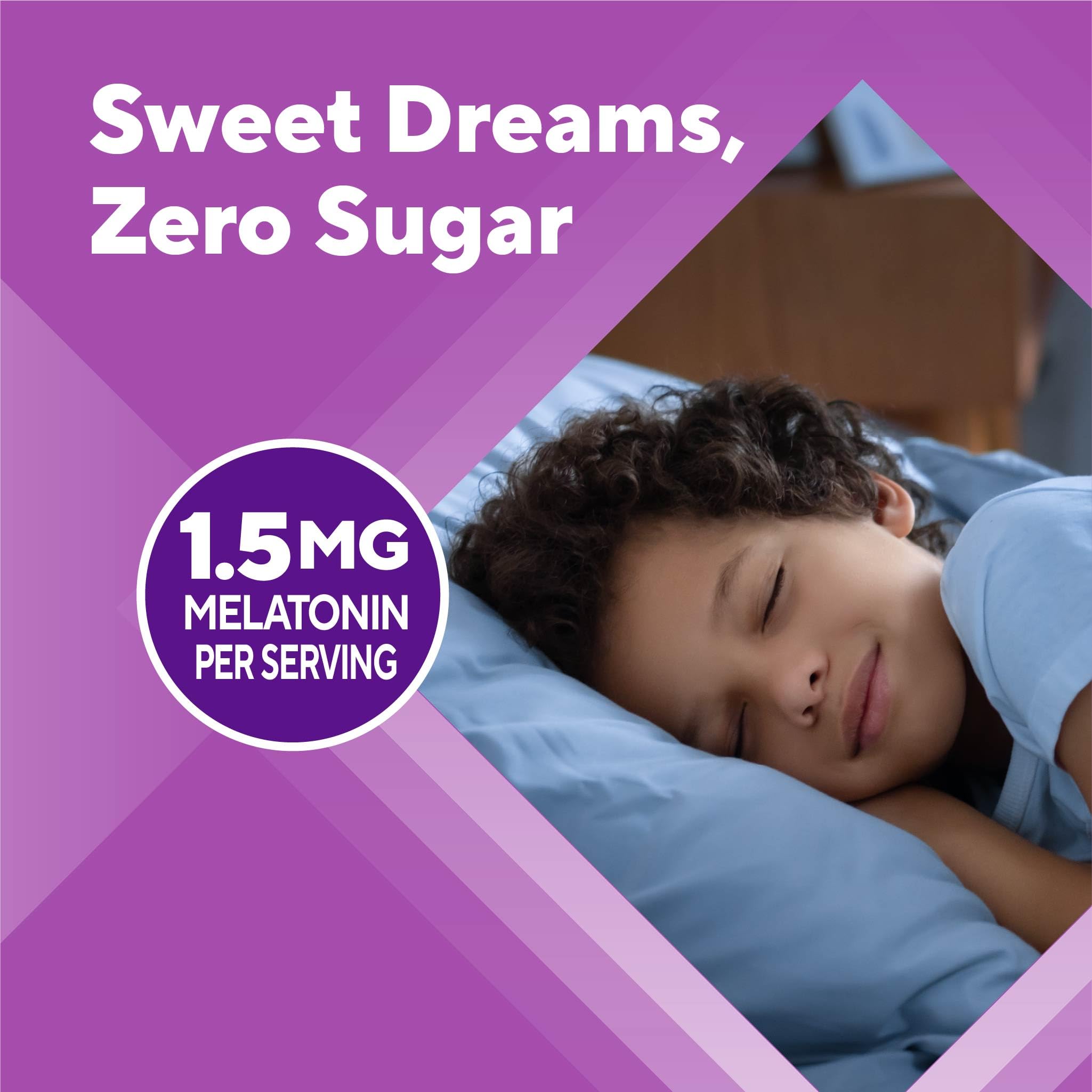Vitafusion Kids Melatonin Gummy | Sugar Free | 1.5 mg | 50 Gummies — Amazon image 8
